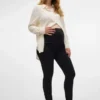Slim Fit-jeggings met hoge taille