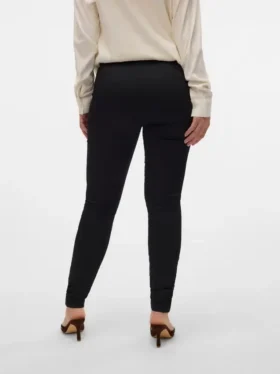 Slim Fit-jeggings met hoge taille