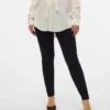 Slim Fit-jeggings met hoge taille