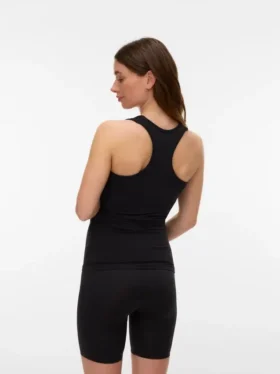Slim Fit tanktop met U-hals