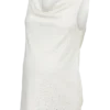 Slim fit top met U-hals