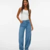 Snrancy jeans met hoge taille en barrel-pasvorm