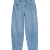 Snrancy jeans met hoge taille en barrel-pasvorm