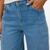 Snrancy jeans met hoge taille en barrel-pasvorm