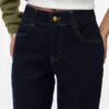 Snrancy jeans met middelhoge taille en bootcut-pasvorm
