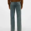 Snrancy-Jeans met middelhoge taille en wijde pijpen