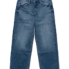 Snrancy-Jeans met middelhoge taille en wijde pijpen