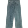 Snrancy-Jeans met middelhoge taille en wijde pijpen