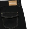 Snrancy-Jeans met middelhoge taille en wijde pijpen