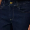 Snrancy-Jeans met middelhoge taille en wijde pijpen
