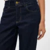 Snrancy-Jeans met middelhoge taille en wijde pijpen