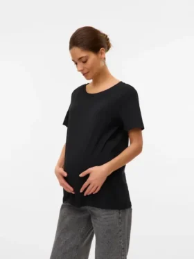 T-shirt met ronde hals en normale pasvorm