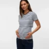 T-shirt met ronde hals en normale pasvorm