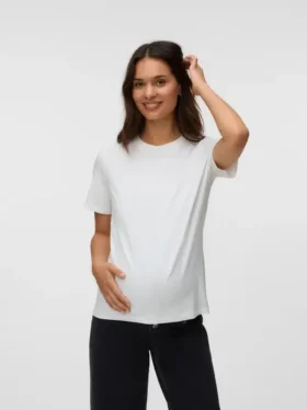 T-shirt met ronde hals en normale pasvorm