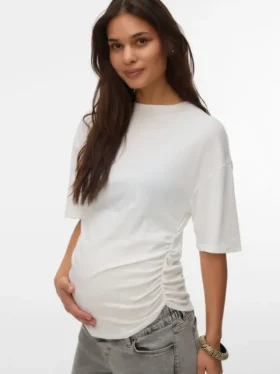 T-shirt met ronde hals en normale pasvorm