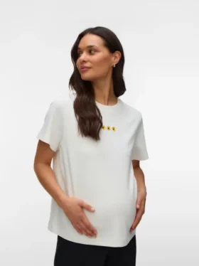 T-shirt met ronde hals en normale pasvorm