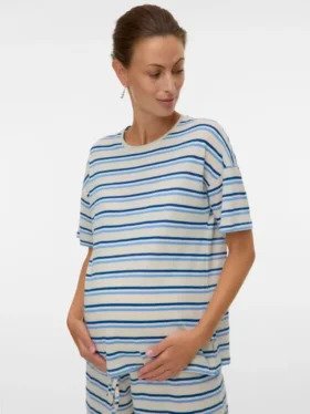 T-shirt met ronde hals en normale pasvorm