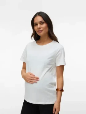 T-shirt met ronde hals en normale pasvorm