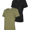 T-shirt met ronde hals en normale pasvorm