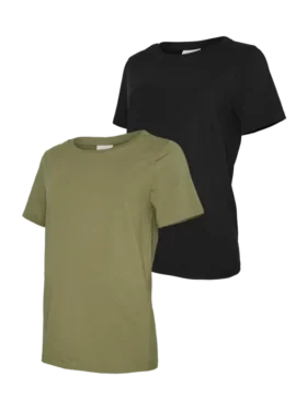 T-shirt met ronde hals en normale pasvorm