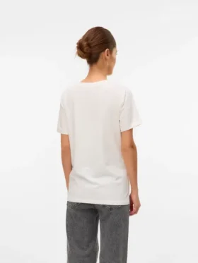 T-shirt met ronde hals en normale pasvorm