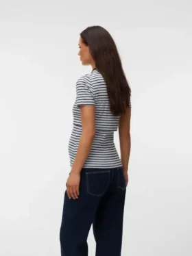 T-shirt met ronde hals en normale pasvorm