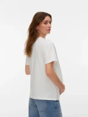 T-shirt met ronde hals en normale pasvorm