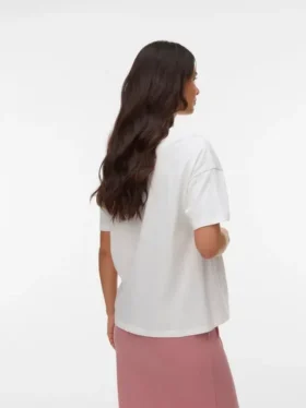 T-shirt met ronde hals en normale pasvorm