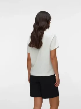T-shirt met ronde hals en normale pasvorm