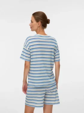 T-shirt met ronde hals en normale pasvorm