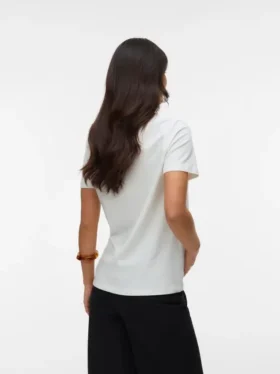 T-shirt met ronde hals en normale pasvorm