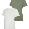 T-shirt met ronde hals en normale pasvorm