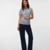 T-shirt met ronde hals en normale pasvorm