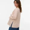 Top met regelmatige pasvorm en boothals