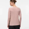 Top met regelmatige pasvorm en boothals