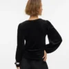 Top met ronde hals en normale pasvorm