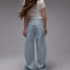 Topshop Baggy-fit jeans met lage taille