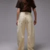 Topshop Barrel Fit-Jeans met middelhoge taille
