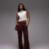 Topshop breigoed Stitchy-tanktop met geschulpte rand