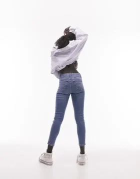 Topshop High Rise Skinny Fit-Jeans