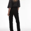 Topshop jeans met hoge taille en rechte pasvorm