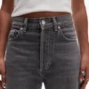 Topshop jeans met hoge taille en rechte pasvorm