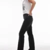 Topshop jeans met hoge taille en rechte pasvorm