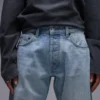 Topshop jeans met hoge taille en rechte pasvorm