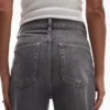 Topshop jeans met hoge taille en rechte pasvorm