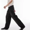 Topshop jeans met lage taille en relaxte pasvorm