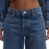 Topshop-jeans met lage taille en wijde pijpen