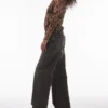 Topshop-jeans met lage taille en wijde pijpen