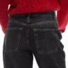 Topshop-jeans met lage taille en wijde pijpen