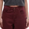 Topshop jeans met middelhoge taille en wijde pijpen